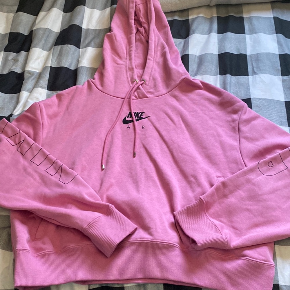 Nike air cropped sweatshirt